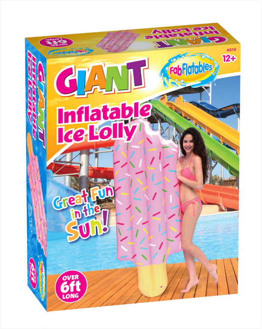 Giant Inflatable Ice Cream Lolly Over 6 FT Long