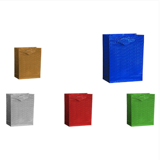 Gift Bags Assorted Colours 14.5cm x 11.5cm