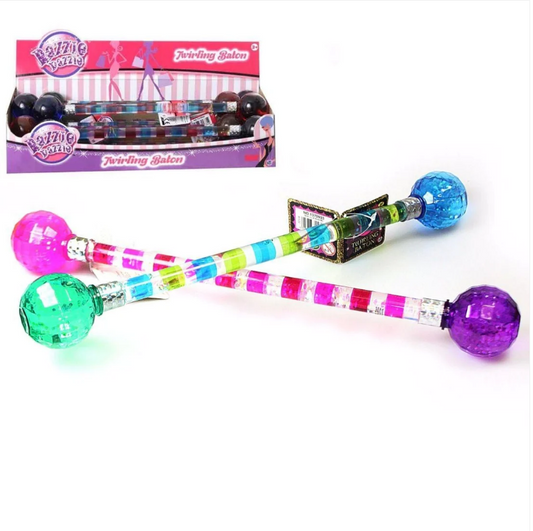 Girls Twirling Baton Fancy Sparkle Wand