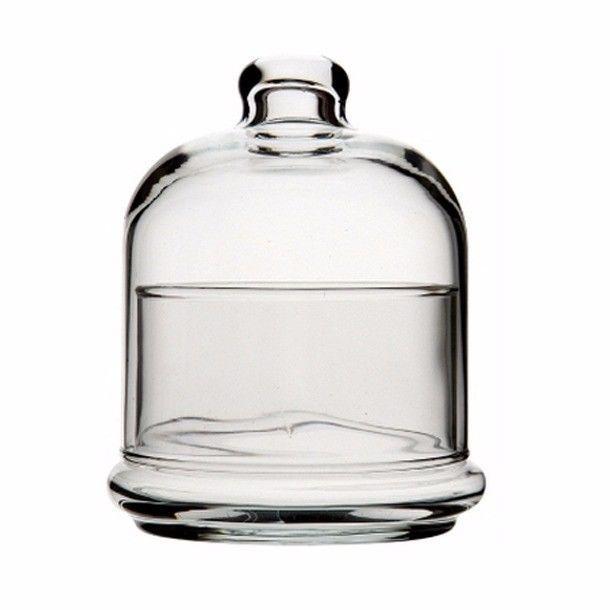 Glass Mini Dome With Attachable Lid 3 1/2''