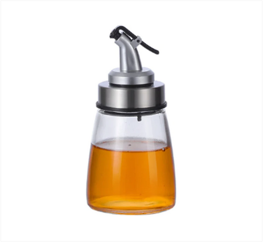 Glass Oil and Vinegar Bottle 160 ml 13.5 x 6 cm