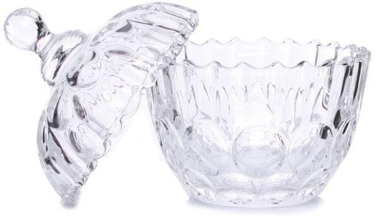 Glass Sugar Jar Sweets Bowl 14 x