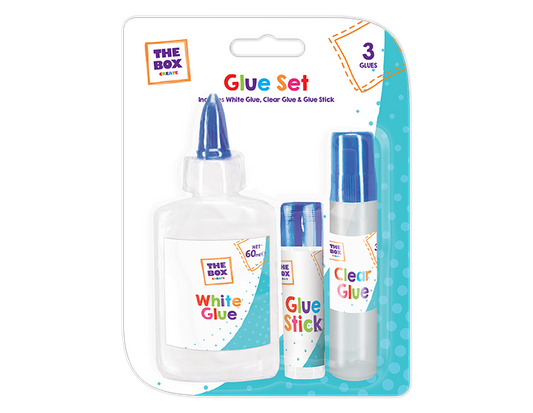 Glue Set - 3 Piece
