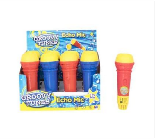 Groovy Tunes Echo Mic Microphone Childrens Fun Love Music