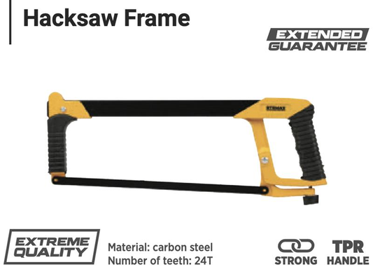 HACKSAW WITH TPR HANDLE 300MM/12"
