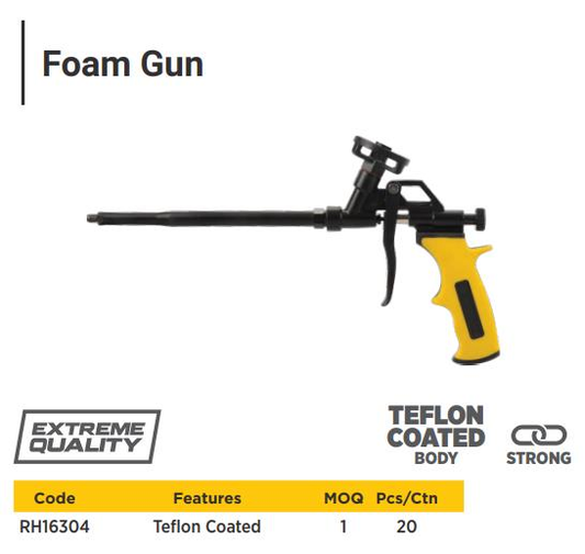 HEAVY DUTY TEFLON COATED FOAM GUN