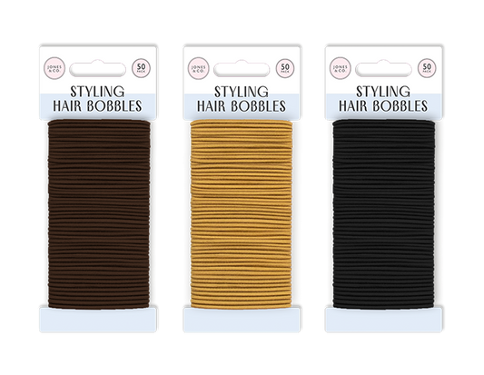 Hair Bobbles - 50 Pack