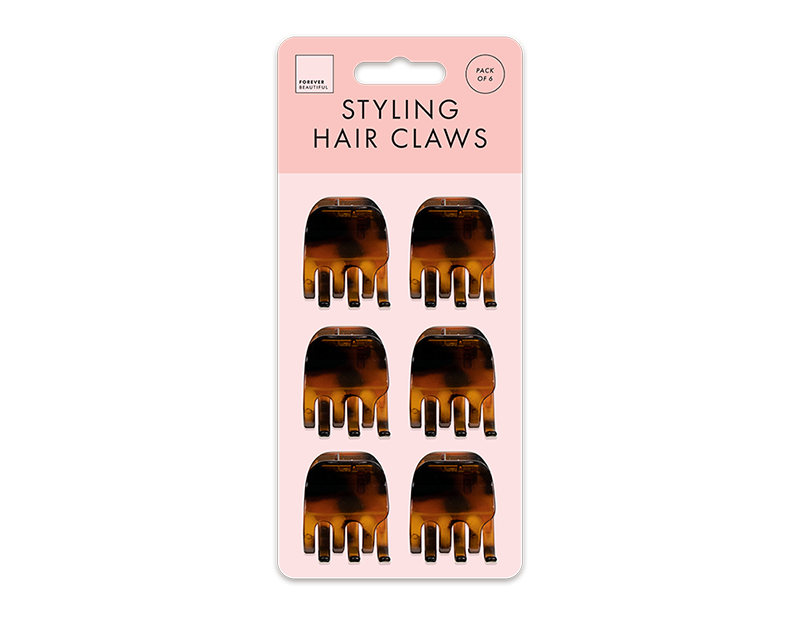 Hair Claws 6 Pack