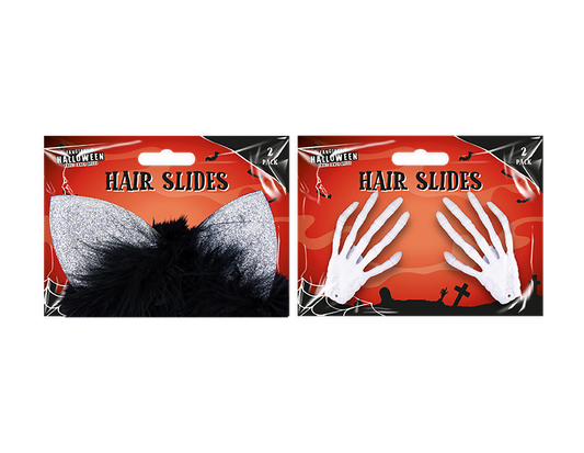 Halloween 3D Hair Slides