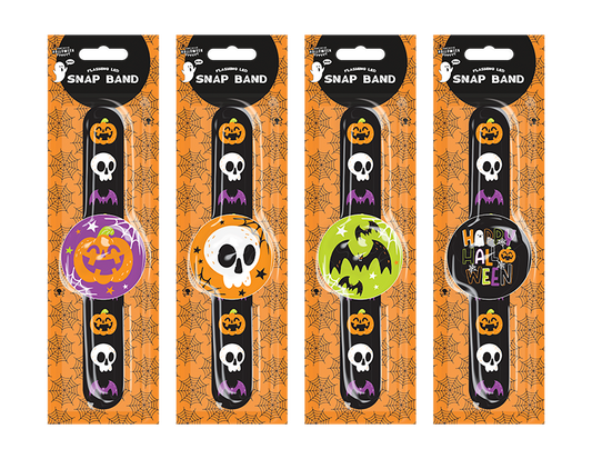 Halloween Flashing LED Snap Band