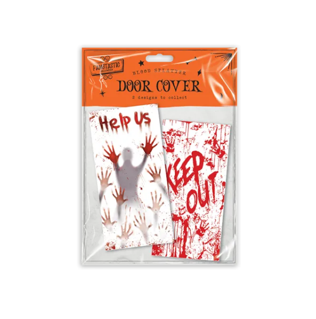 Halloween Scary Door Cover