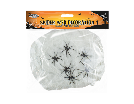 Halloween Spider Web Decoration