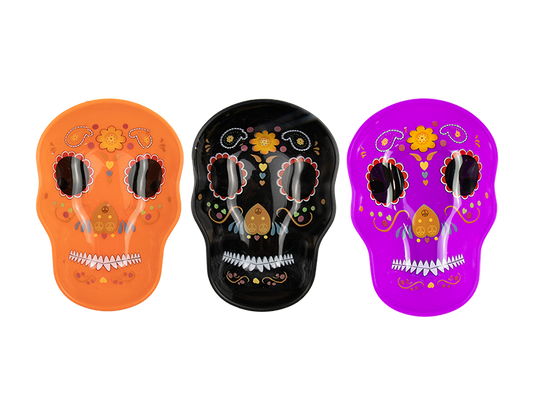 Halloween Sugar Skull Plate