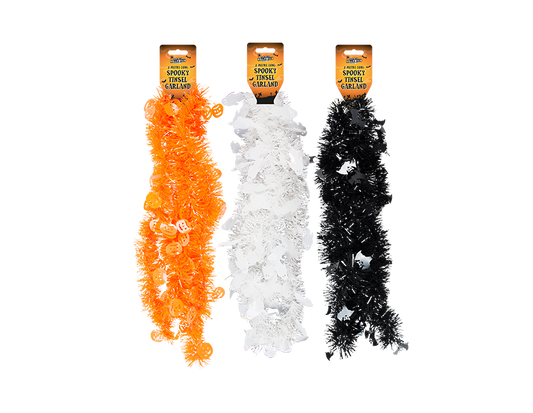 Halloween Tinsel Garland