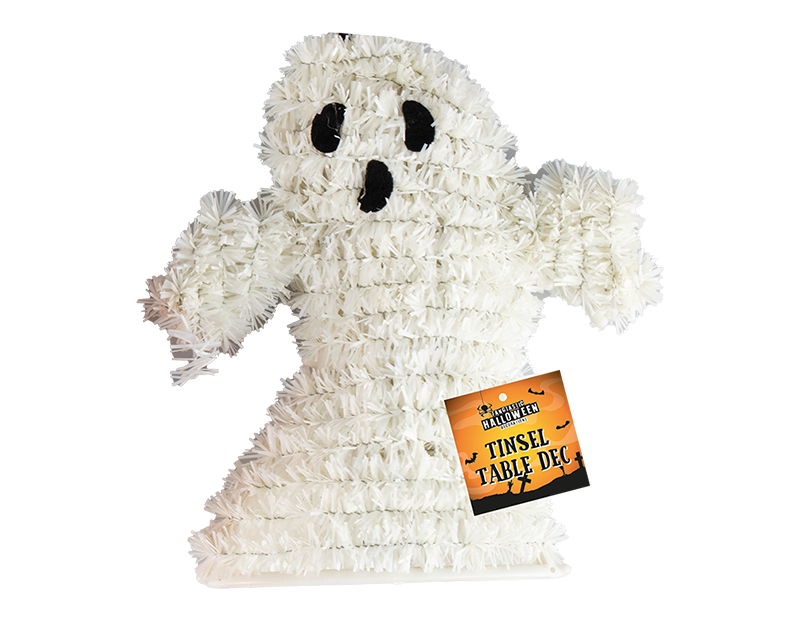 Halloween Tinsel Table Decoration