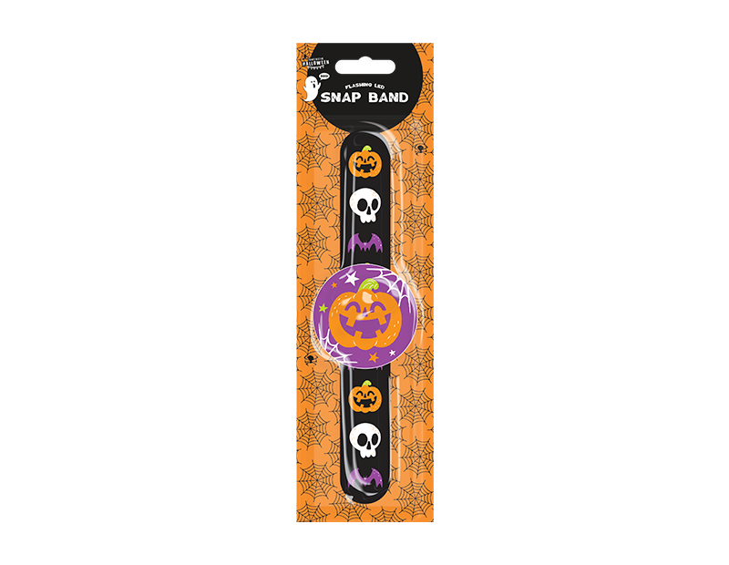 Halloween Flashing LED Snap Band