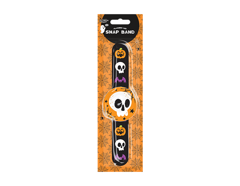 Halloween Flashing LED Snap Band