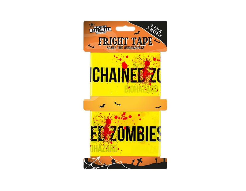 Halloween Fright Tape - 2 Pack