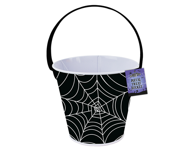 Halloween Metal Treat Bucket