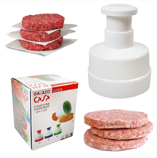 Hamburger Beef Burger Quarter Pounder Maker 9.5cm Mould Press
