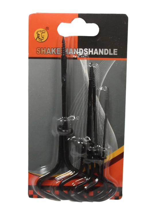 Hand Held Handle Drills DIY Home Garden Hand Use 4 Pack