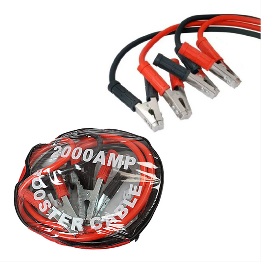 Heavy Duty Jump Start Cable 2000 Amp 2m Long Jump leads Car Van Booster