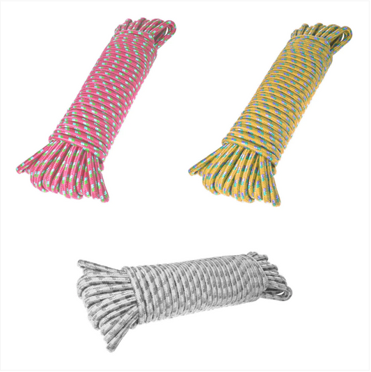 Heavy Duty Multipurpose Washing Line Rope 10 m Assorted Colours