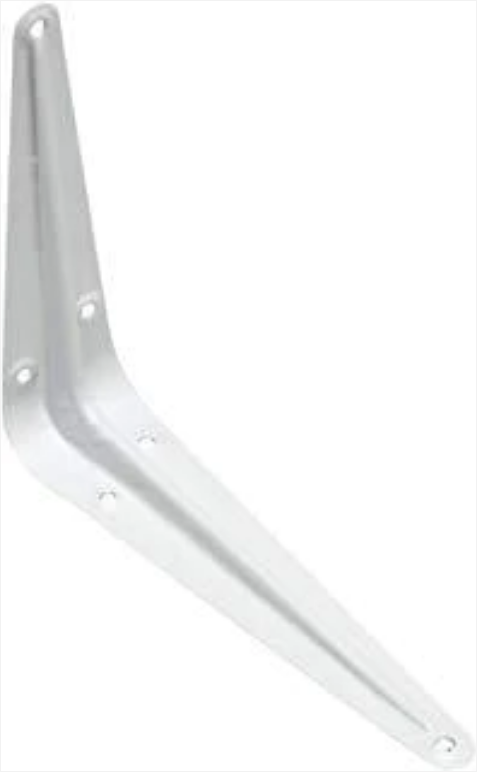 Heavy Duty Shelf Corner Brackets Shelf Brackets Metal Steel 10 Inches x 12 Inches
