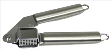 Heavy Duty Stainless Steel Garlic Squeezer Press Crusher Food Prep