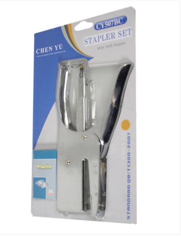 Heavy Duty Stapler Set Home School Office Display Stapler with 1 Pack Staples 26/6