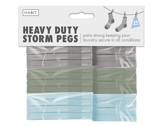 Heavy Duty Storm Pegs 24pk