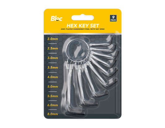 Hex Key Set 9pk