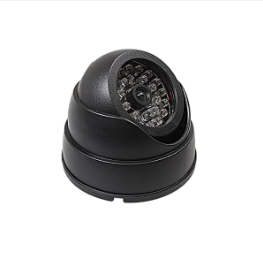 High Quality Dummy Dome Camera With Red Flashing Light