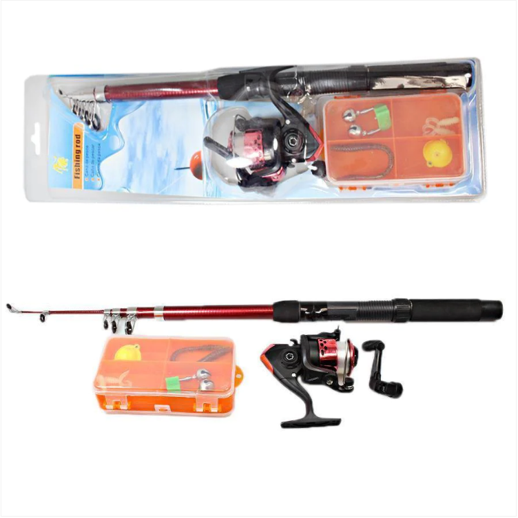 High Quality Expandable Fishing Rod With Assorted Accessories
