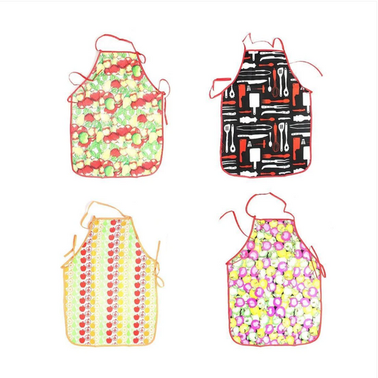 High Quality Kitchen Apron Waterproof 74 x 55 cm Assorted Colours