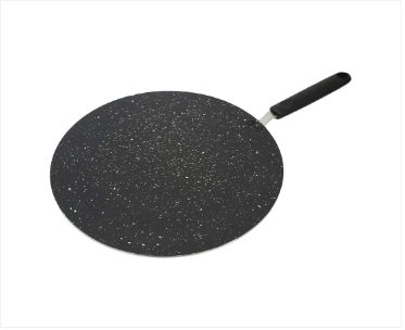 High Quality Non-Stick TAWA Marble Coated Crepe Pan Easy Clean 30cm Tawa Pan