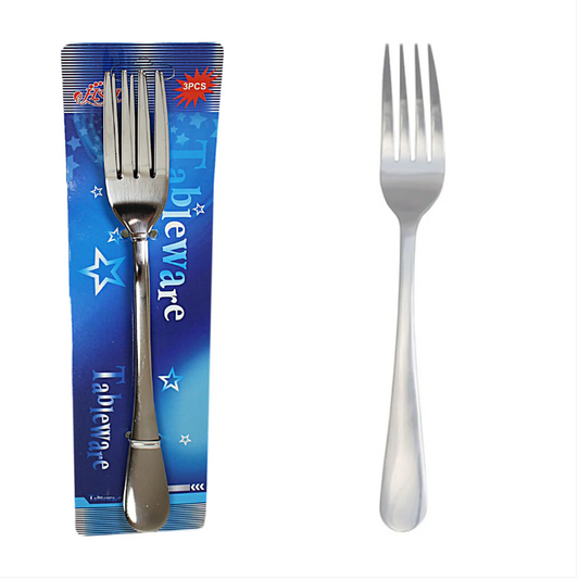 High Quality Steel Kitchen Forks Pack Of 3