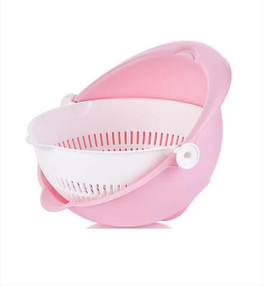Hobby Aqua Rotary Strainer Kitchenware Plastic Bowl Dish Food Strainer
