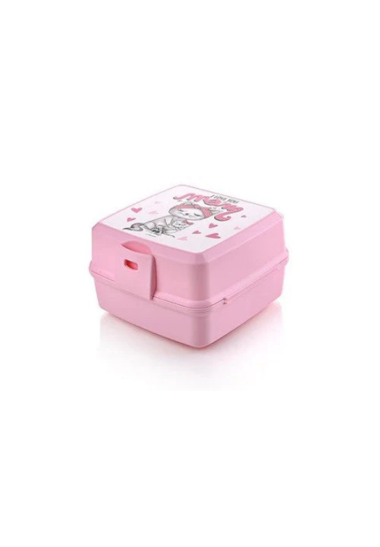 Hobby Premium Plastic Lunch Box with Print Assorted Designs and Colours