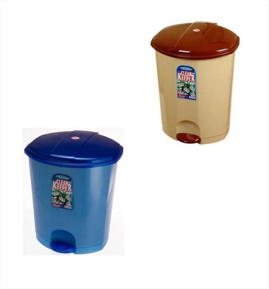 Home Kitchen Rubbish Pedal Bin Clean Keeper Mixed Colour Pedal Bin 5 Litre x 1