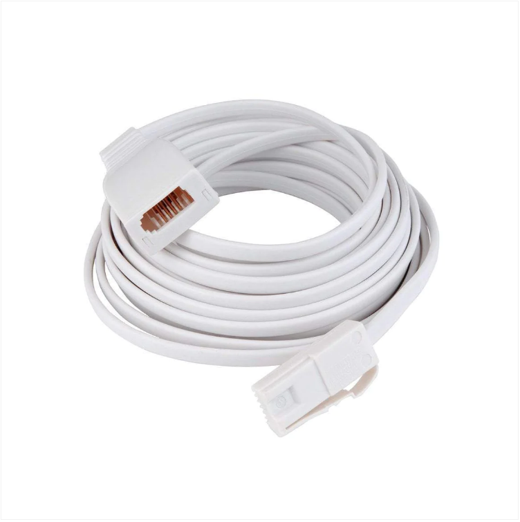 Home Office Telephone Extension Lead 10 Metre