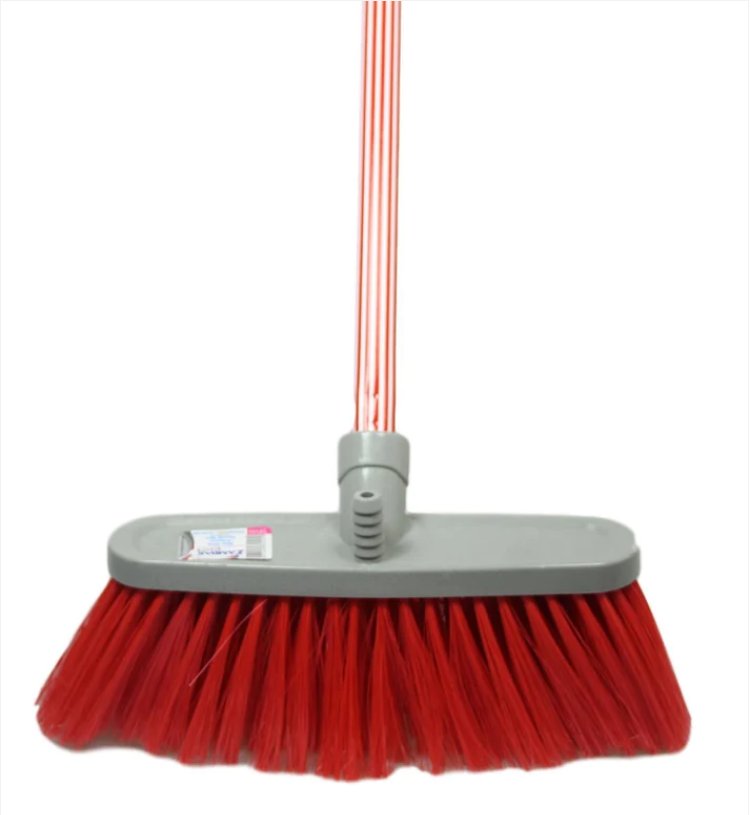 Household Cleaning Bristle Brush Indoor Outdoor Cleaning 115cm