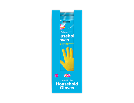 Household Gloves 1 Pair PDQ - Medium