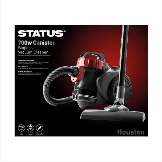 Houston Canister Bagless Vacuum Household Status Vacuum Cleaner 700W
