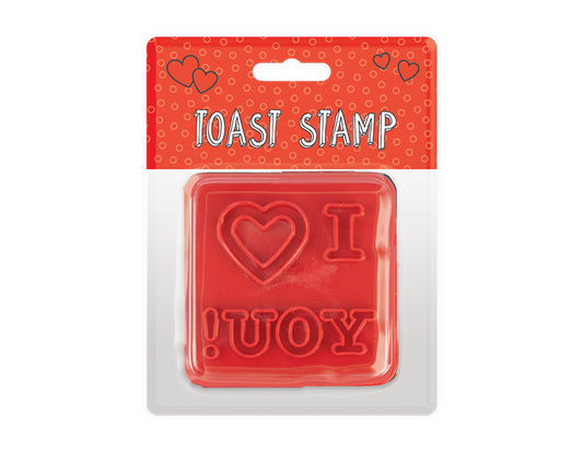 I Love You Toast Stamp