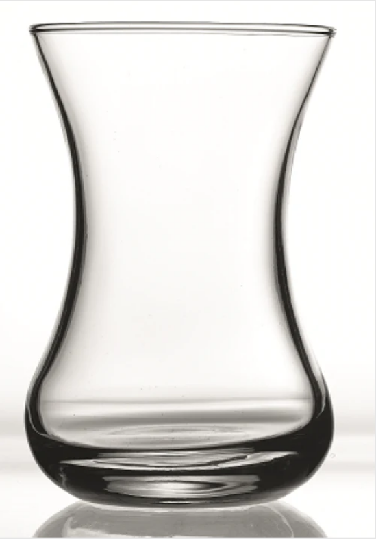 Incebelli Clear Tea Glasses Drinking Cups 155 ml Pack Of 6