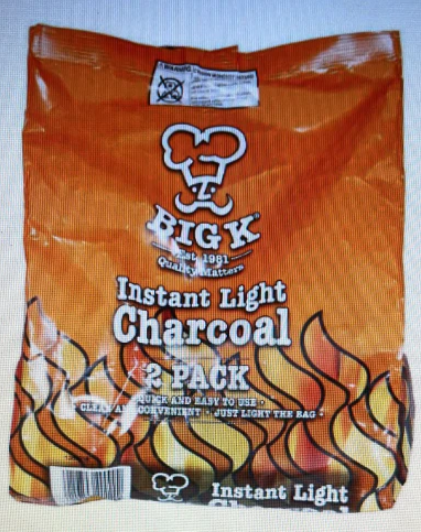 Instant Light Charcoal Contains 2 Packs 1.95kg