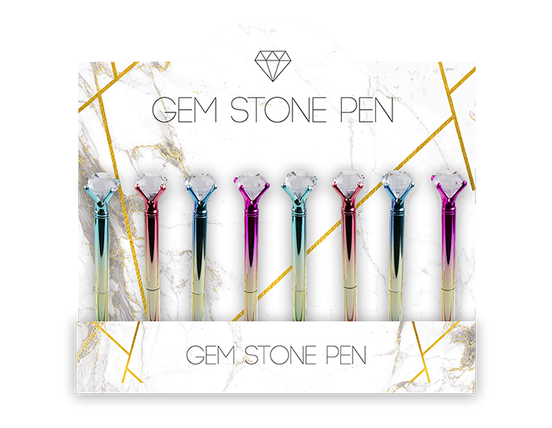 Iridescent Gem Stone Pen PDQ