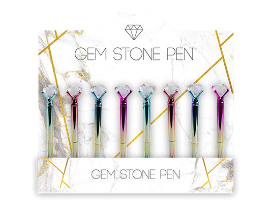 Iridescent Gem Stone Pen PDQ