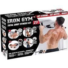 Iron Gym Total Upper Body Workout Perfect For Pull Ups Sit Ups Push Ups & Dips
